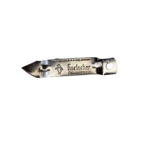 Horlacher Pilsner Beer Can Bottle Opener Metal Small Vintage Breweriana